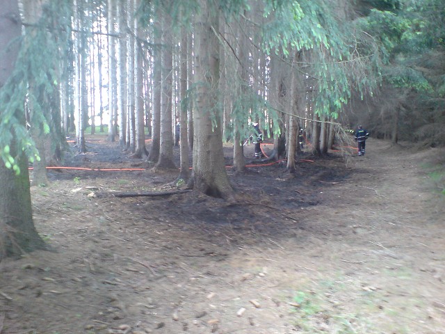 28. 05. 2009 - Obyčtov - požár lesa