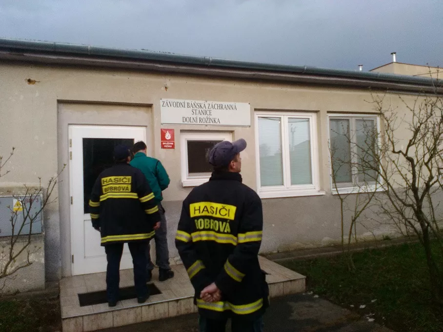 Exkurze na báňské záchranné stanici v Dolní Rožínce - 11.dubna 2015