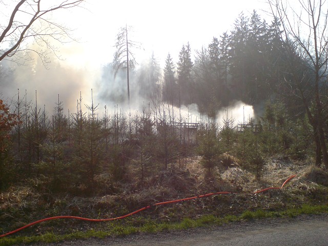 10. 04. 2009 - Dlouhé (Zátoky) - požár lesa a suché trávy
